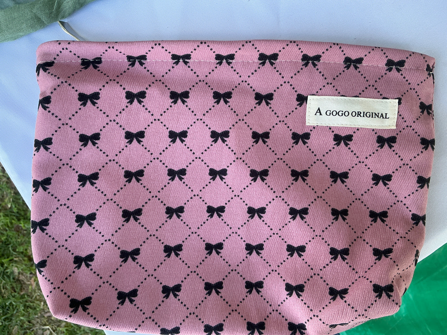 Cosmetic Bag | Pink Bows